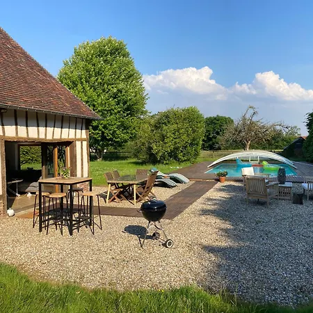 Maison Normande Avec Piscine Landepereuse